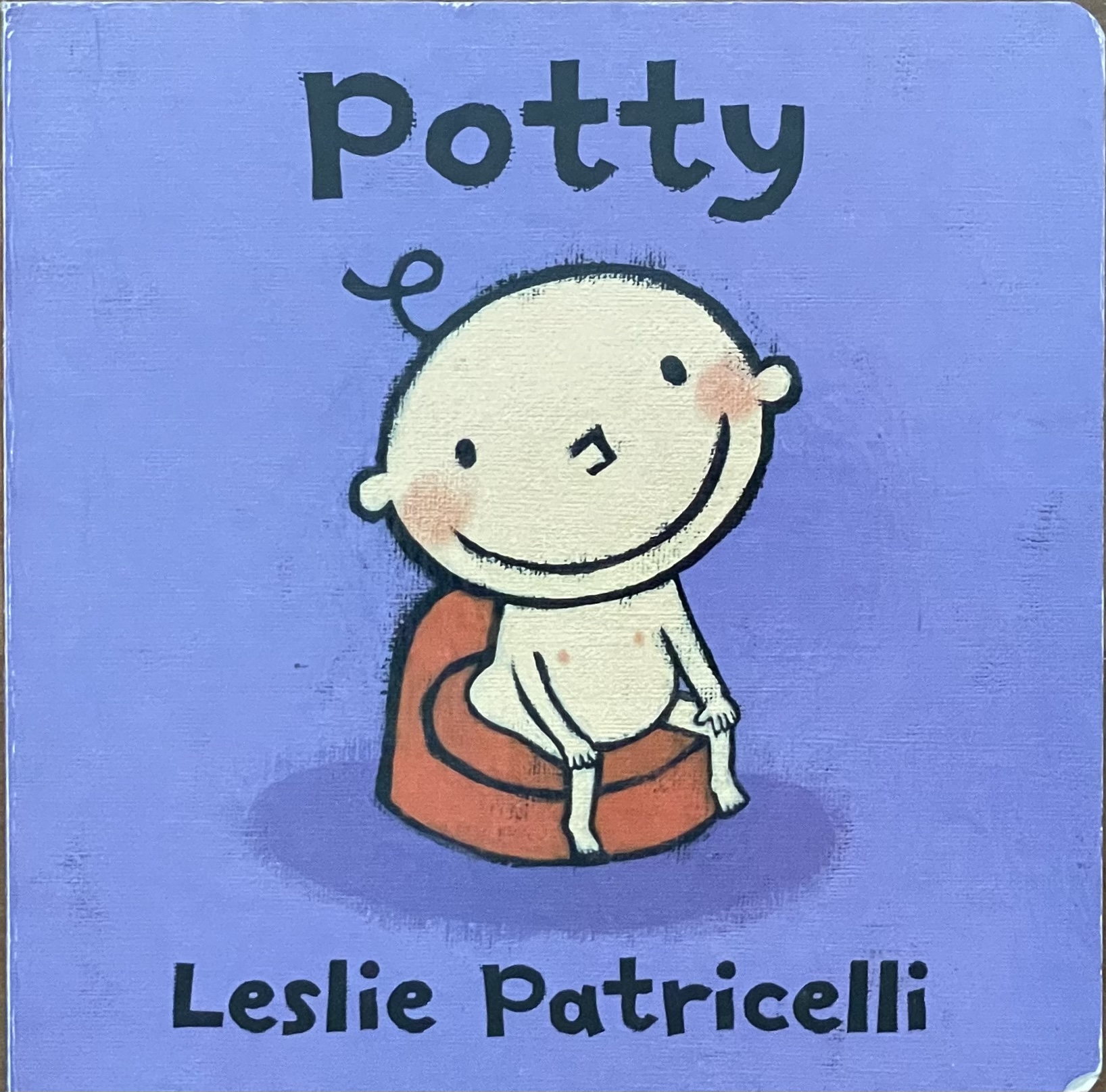 Potty, children's picture book cover