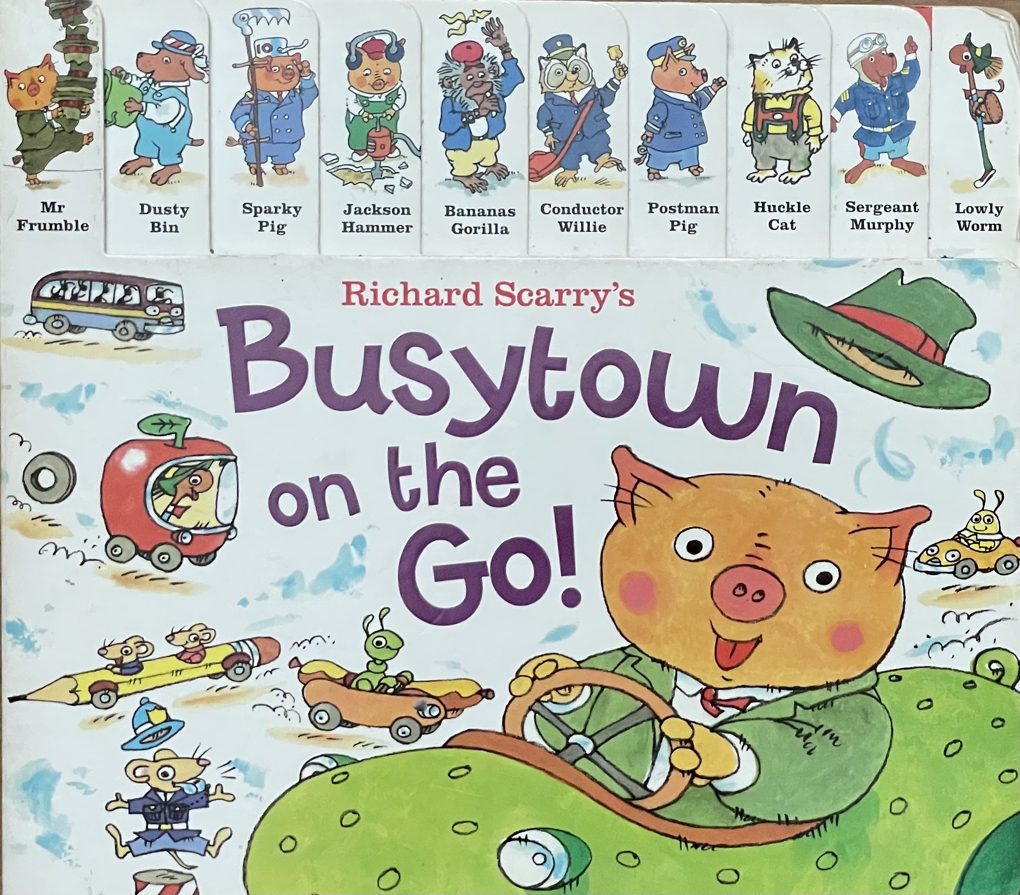 Busytown on the Go!, children's picture book cover